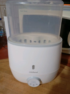 MiniLand Warmy Twin Double Bottle Warmer and Sterilizer like new