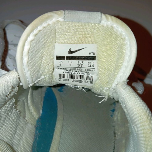 Nike Air sneakers used size 37 white