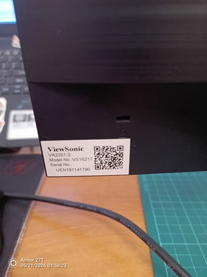 ViewSonic VA2261-2 monitor like new