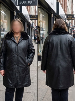 Trench coat XXL like new, warm, chest 130 cm