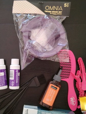 Hair dyes and various new hair care items