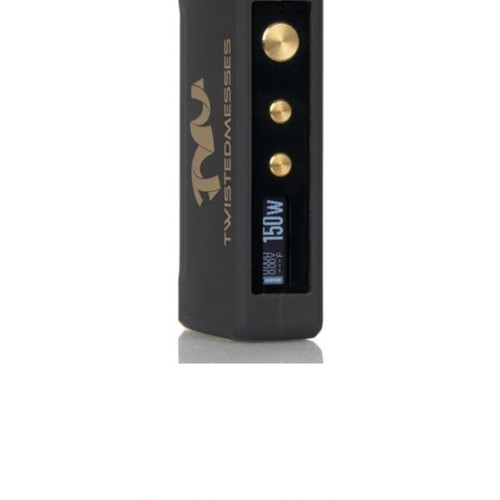 DOVPO Twisted Messes Box Mod Black Gold new