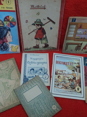 Calligraphy and Ichnographia used, 4 editions and 4 notebooks from 1960s