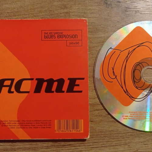 Jon Spencer Blues Explosion Acme CD used, punk