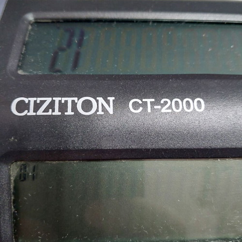 CIZITON CT 2000 calculator like new, large double