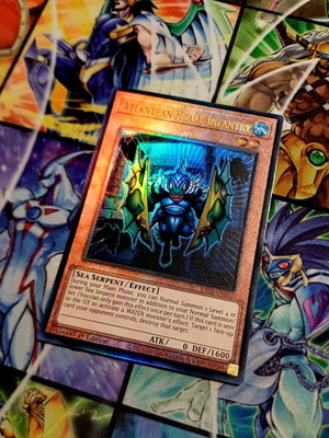 Atlantean Heavy Infantry RA04 Prismatic Ultimate Rare Yu-Gi-Oh! card