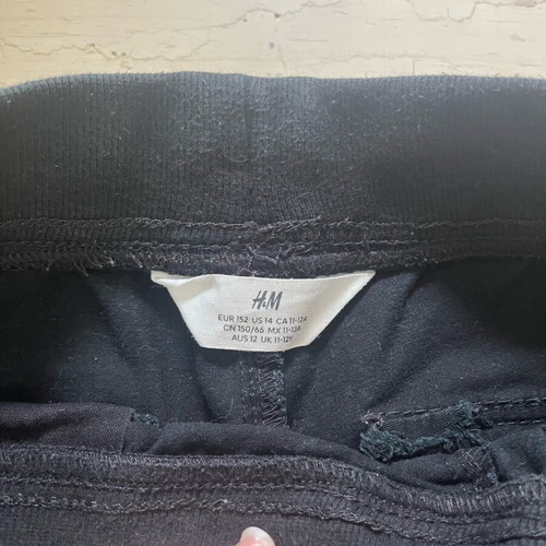 H&M Boys' Black Cargo Jeans Like New Size 152 cm