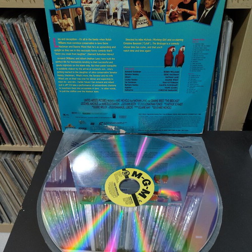 The Birdcage laserdisc used, comedy, 1996 Japanese edition