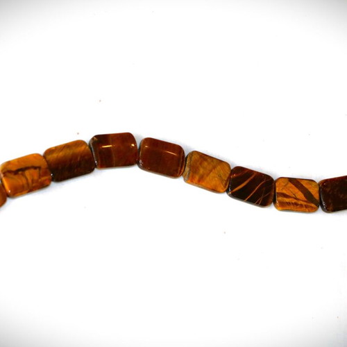 Bracelet tiger's eye mineral stones new, sterling silver 925