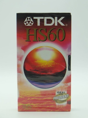 Βιντεοκασσέτες TDK HS60 καινούργιες, πακέτο 4 τεμαχίων