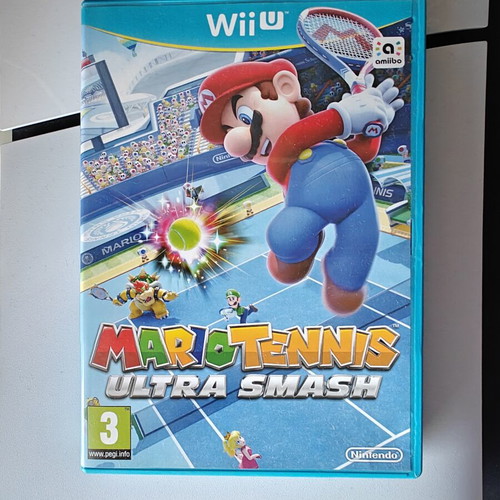 WiiU Mario Tennis Ultra Smash box only, used