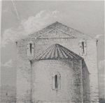 Καθολική εκκλησία-Λατινική Αθήνα 1850 ατσαλογραφία 13x20cm