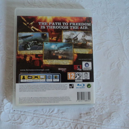 Heroes Over Europe παιχνίδι PS3 με φυλλάδιο