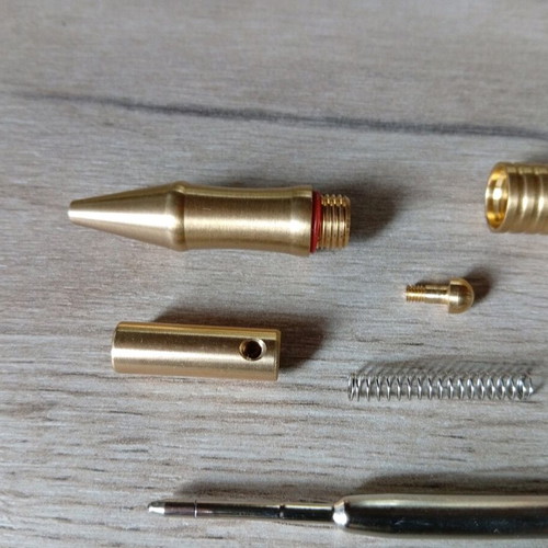 Vintage brass pen used heavy-duty type