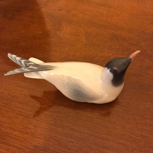Original Copenhagen porcelain decorative bird used