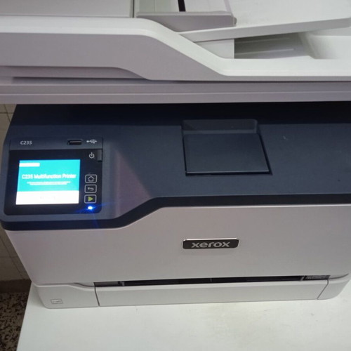 Xerox Color Multifunction Laser Printer Model C235 used with WiFi and Mobile Print