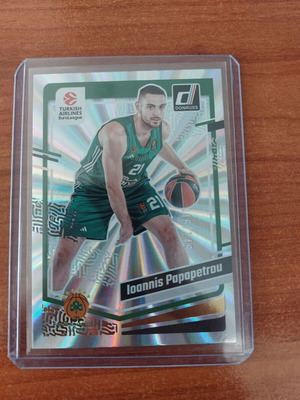 Panini Donruss Euroleague 2023-2024 Ioannis Papapetrou holo laser card like new