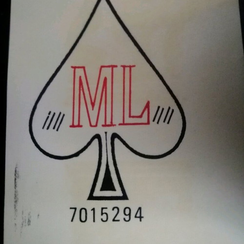 ML playing cards new, collectible, velvet case, set of 2