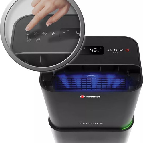 Inventor Atmosphere XL Dehumidifier 25lt Black New with Ionizer and Wi-Fi
