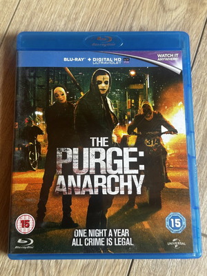 The Purge: Anarchy Blu-Ray σαν καινούριο με αγγλικούς υπότιτλους