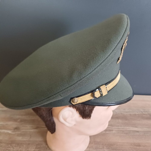 Military cap used, Greek army officer's peaked hat