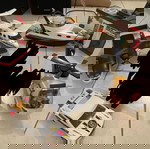 Playmobils καράβι,2 αεροπλάνα,αυτοκίνητο, ελικόπτερο,ιατρίο