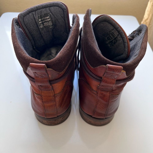 Aldo leather boots like new, brown, size 43.5