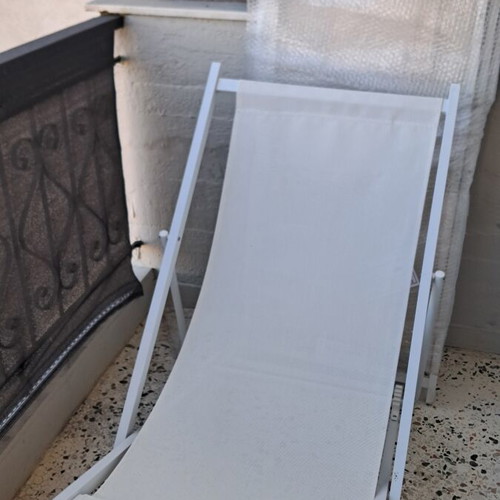 Beach chairs like new, set of two