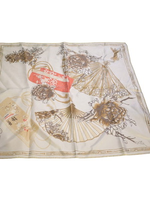 Roberto Cavalli silk twill square scarf like new, vintage design