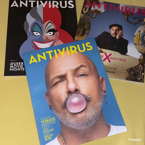 Antivirus 3 magazines new, offer