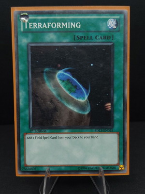 Yu-Gi-Oh! Terraforming 1st Edition κάρτα μαγείας