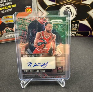 Panini Euroleague Prizm 24-25 Nigel William-Goss Autograph