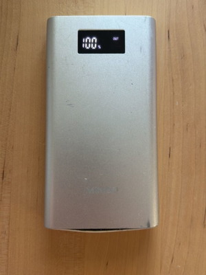 Power Bank Miniso 10000mAh used with mini USB charging