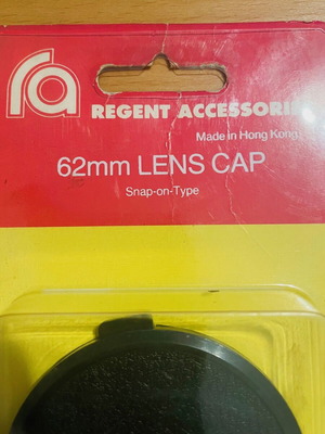 Lens cap 62mm new