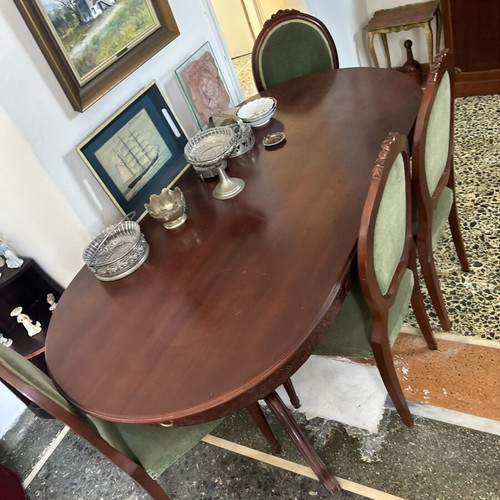 Dining set with 6 chairs