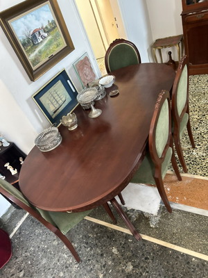 Dining set with 6 chairs