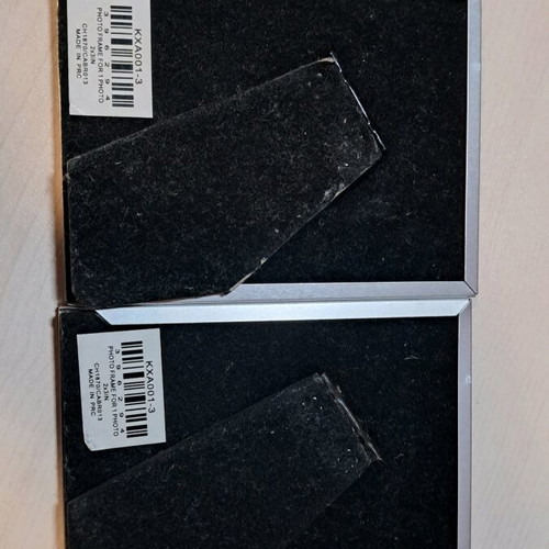 Small photo frames 6cm×9cm like new, set of 2