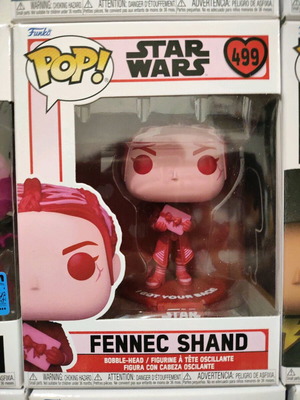 Funko Pop Star Wars Fennec Shand authentic in perfect condition