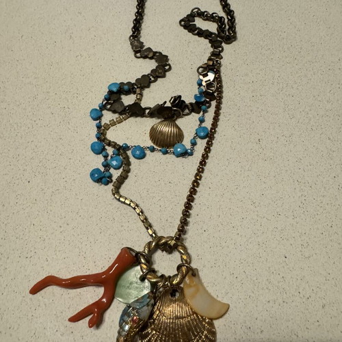 Katerina Psoma necklace like new, multicolor