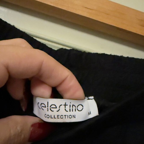 Celestino high-waisted pants like new, black, size M