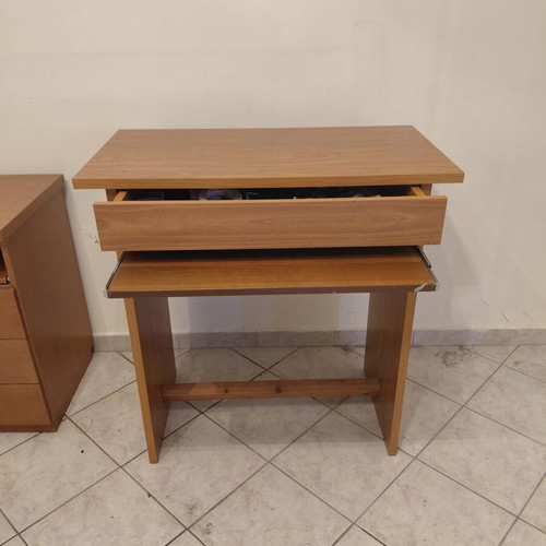 Furniture used, desk made of particleboard
