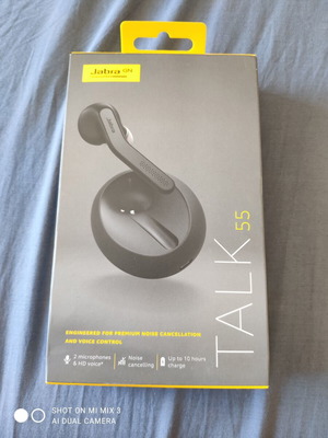 Jabra Talk 55 Bluetooth headset, black