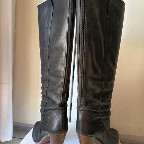JoeSanchez leather boots used, size 39