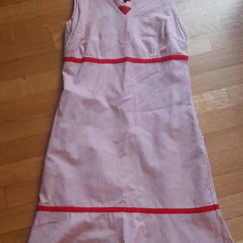 Red green authentic dress new, size M