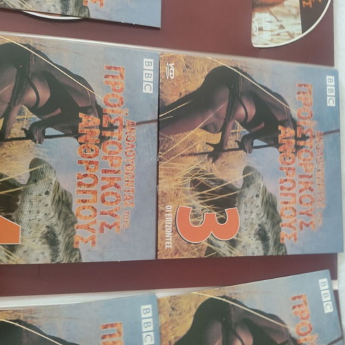 BBC Prehistoric Humans 6 Collectible DVDs new in case