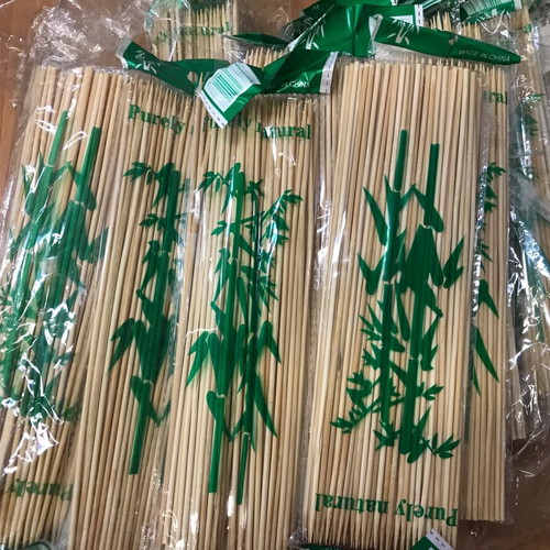 Eco-friendly skewers for souvlaki, pack of 25, new