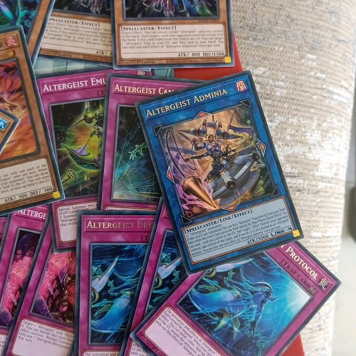 Altergeist deck 27 cards like new with Warning Point and Wiretrap