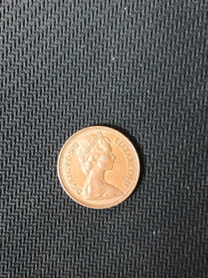 England 1979 penny used