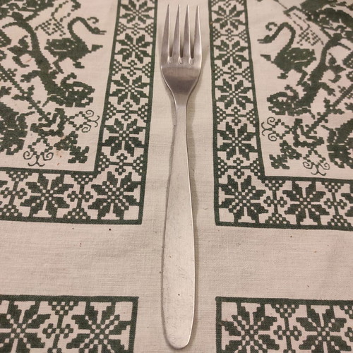Inox Cosmos Rostfrei forks used, 20 cm, set of 10