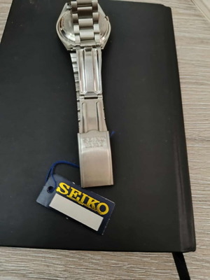 Ρολόι Seiko SCVM80J αυτόματο, κίτρινο-χρυσό καντράν, ατσάλινο